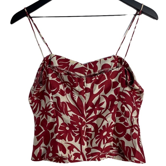 Vintage 90s Cropped Silk Cami - Picture 8 of 8